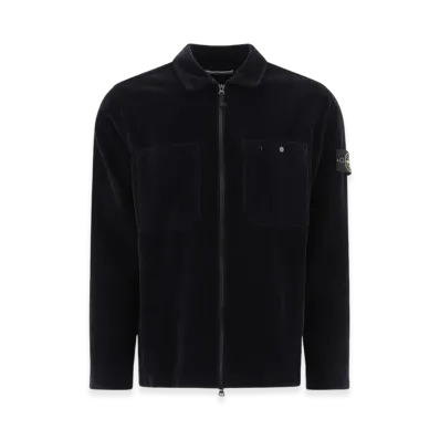 Stone Island 11604 Corduroy Shirt Jacket - 24FW "Navy Blue"