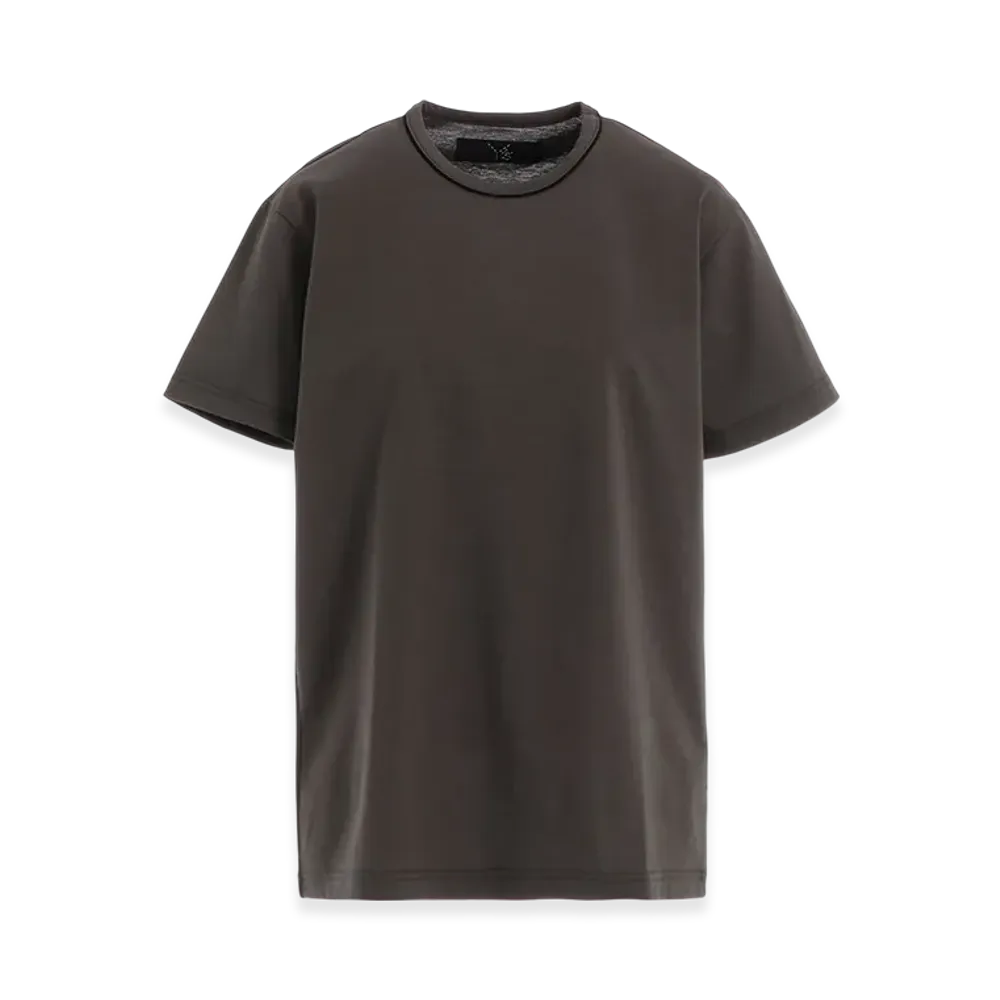 Y's Coton Jersey Stitch Half Sleeve Big T "Khaki"