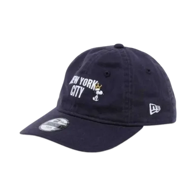 NEW ERA x PEANUTS Youth 9Twenty New York City Joe Cool Crown "Navy"