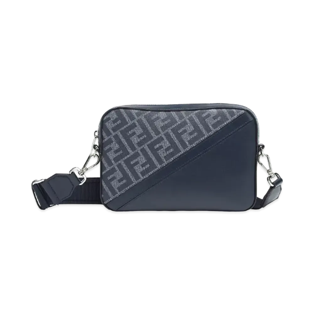FENDI Diagonal Camera Case "Blue"