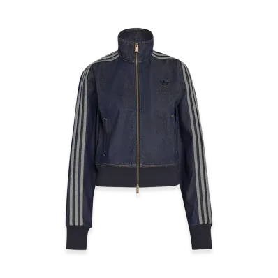 adidas Women's Firebird Denim Track Top (Jacket) "Indigo Denim"