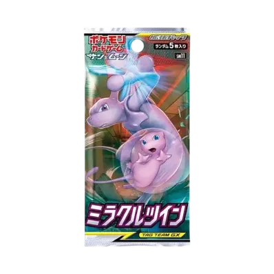 ポケモンカードゲーム サン&ムーン 拡張パック ミラクルツイン パック