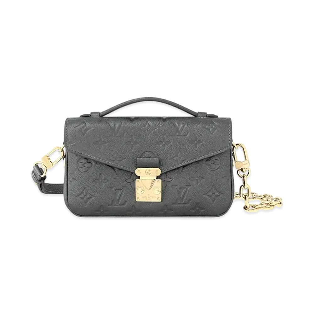 Louis Vuitton Pochette Metis East West "Gun metal"