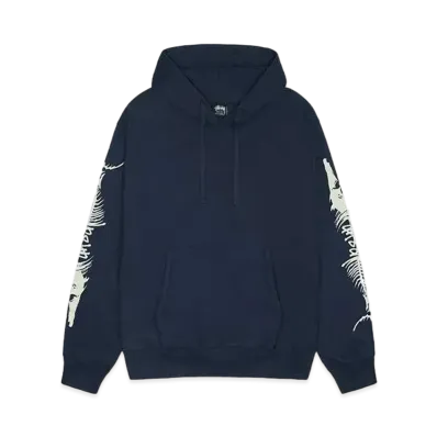 Stussy Barracuda Hoodie "Navy"
