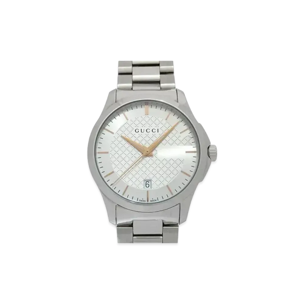 GUCCI G-Timeless "Silver/Stainless Steel"