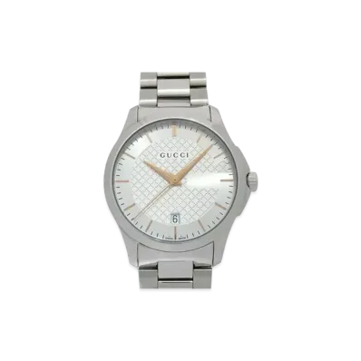 GUCCI G-Timeless "Silver/Stainless Steel"