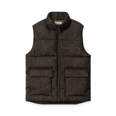 Carhartt WIP Springfield Vest "Buckeye/Black Paisley Print"