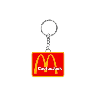 Travis Scott Cactus Jack x McDonald's Cj Arches Keychain "Red Yellow"