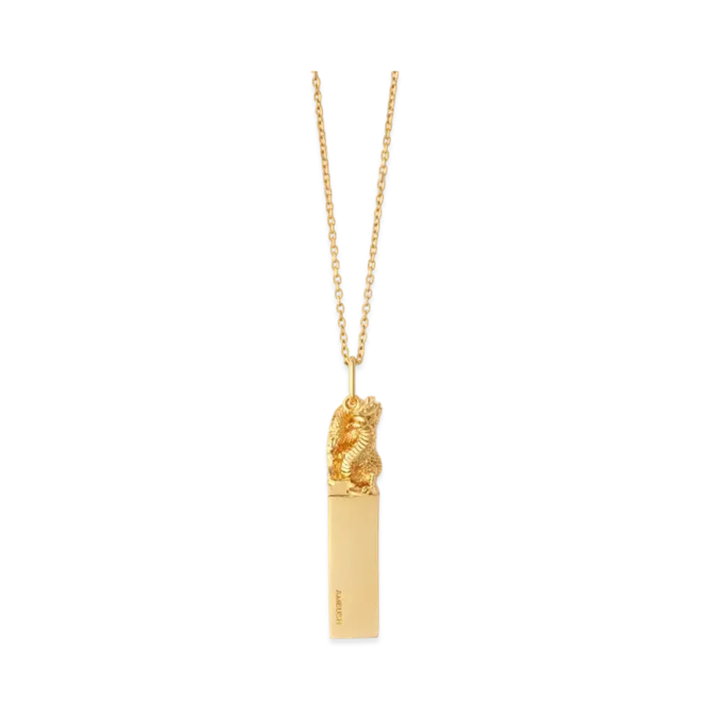 AMBUSH x AZUKI Gold Dragon Pendant "Gold"