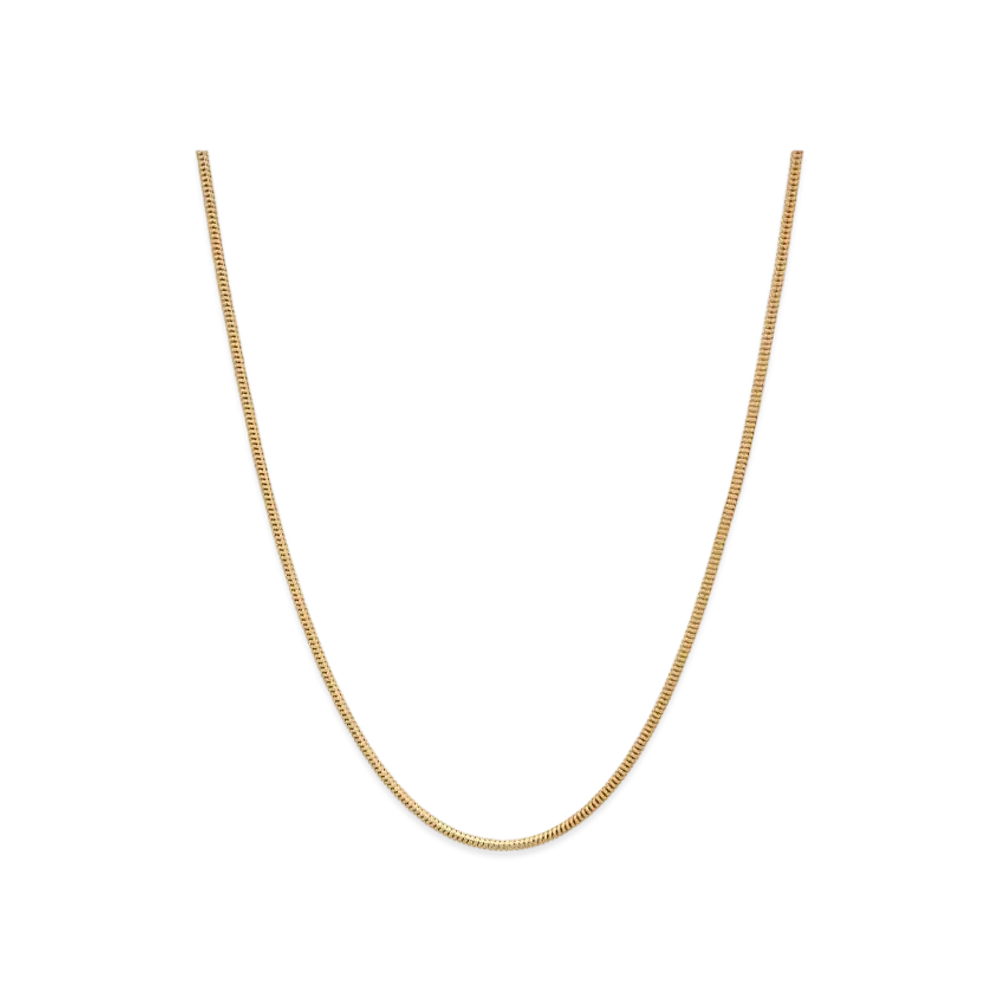 TOMWOOD Snake Chain Slim "Gold"