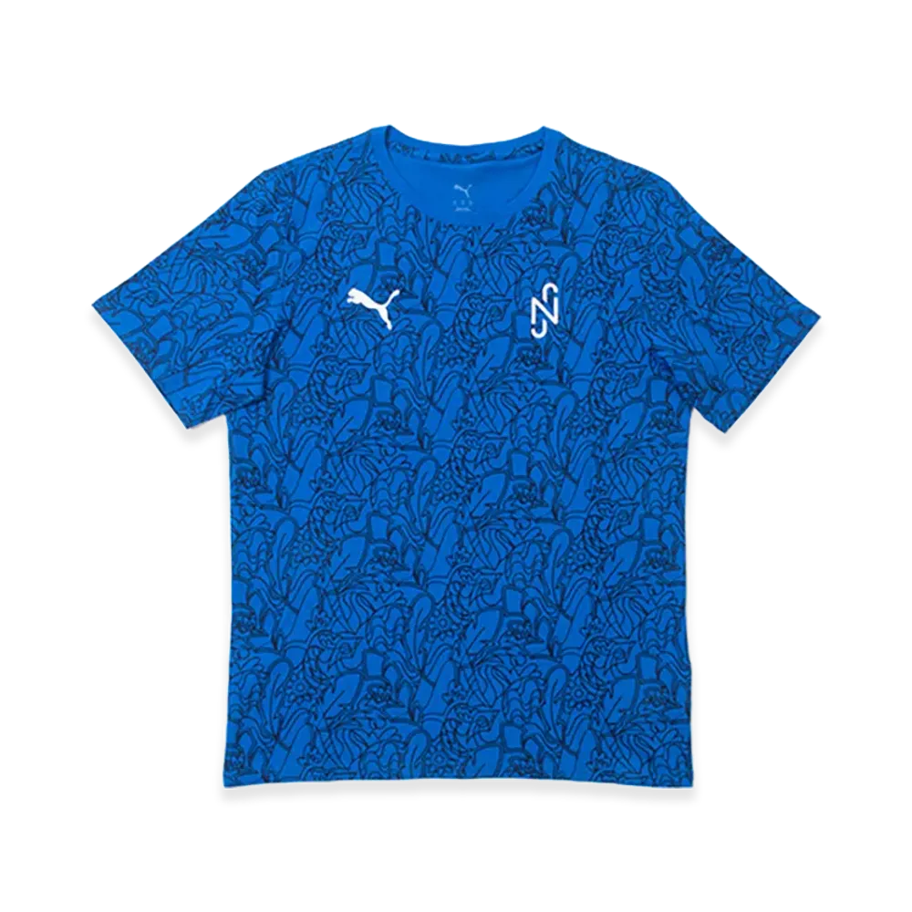PUMA NJR Brazil Passion AOP SS Shirt "Puma Team Royal"