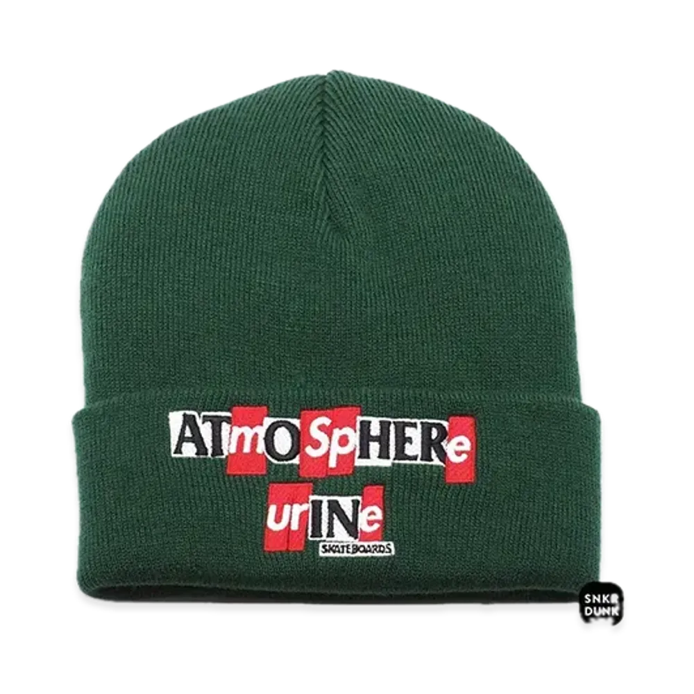 Supreme x ANTIHERO Beanie "Green"