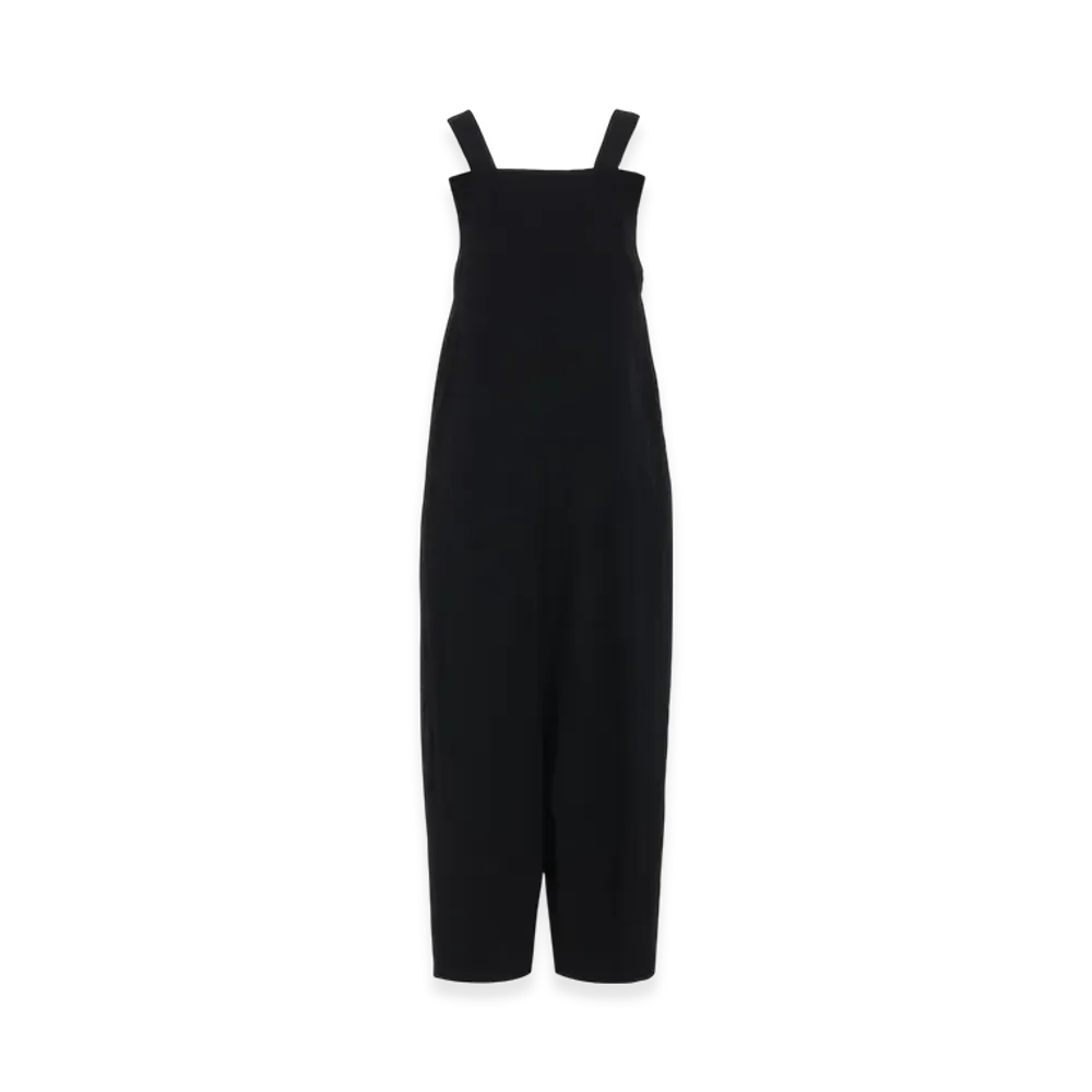 Yohji Yamamoto Gabardine Overalls Pants "Black"