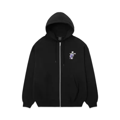 HUF Cupid Full Zip Hoodie "Black"