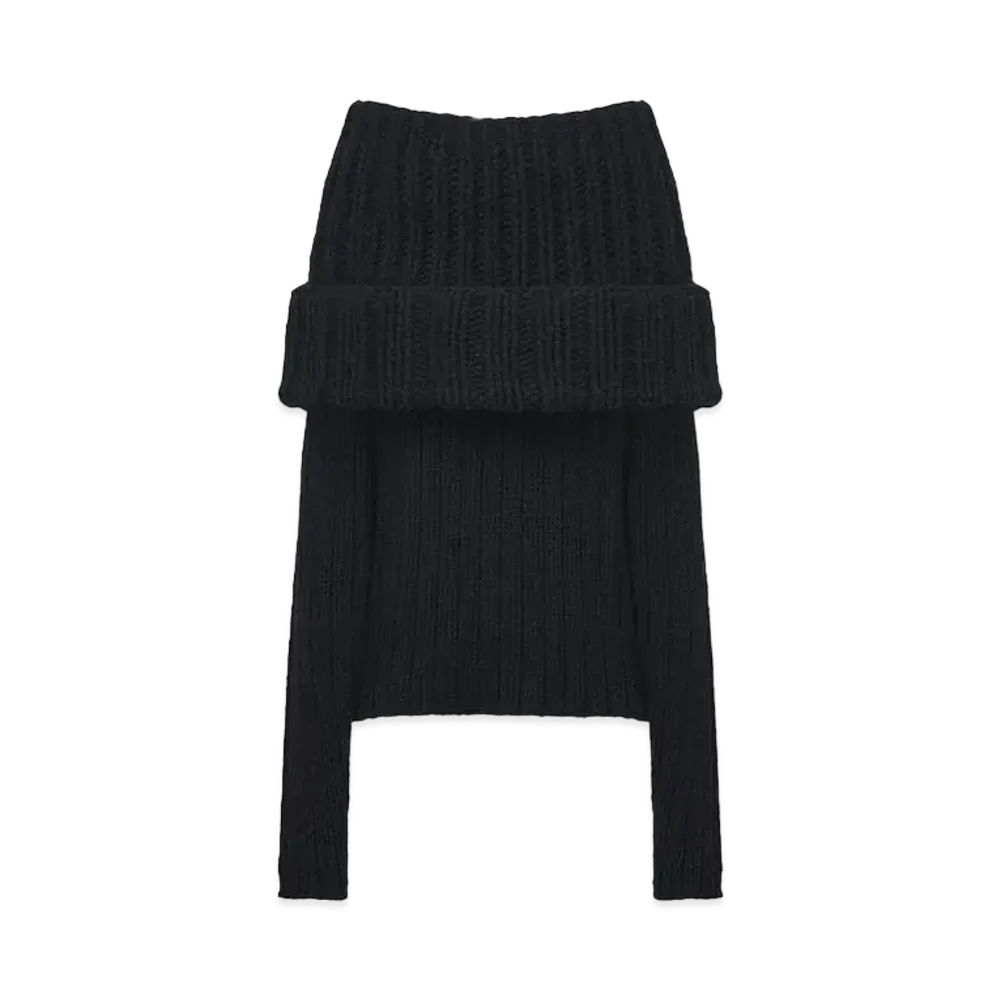 Alexander McQUEEN Exploded Colour Jumper "Black"