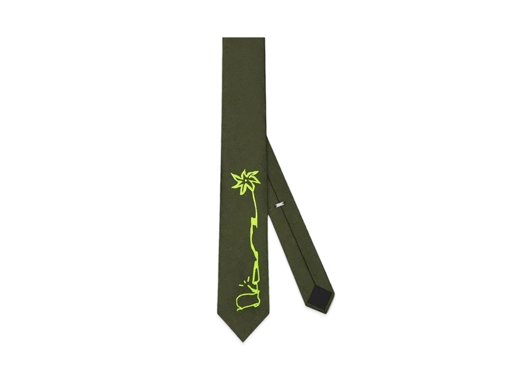 Dior x Cactus Jack Neck Tie "Green"