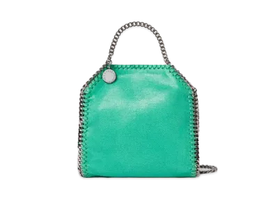 Stella McCartney Falabella Tiny Tote "Bright Green"