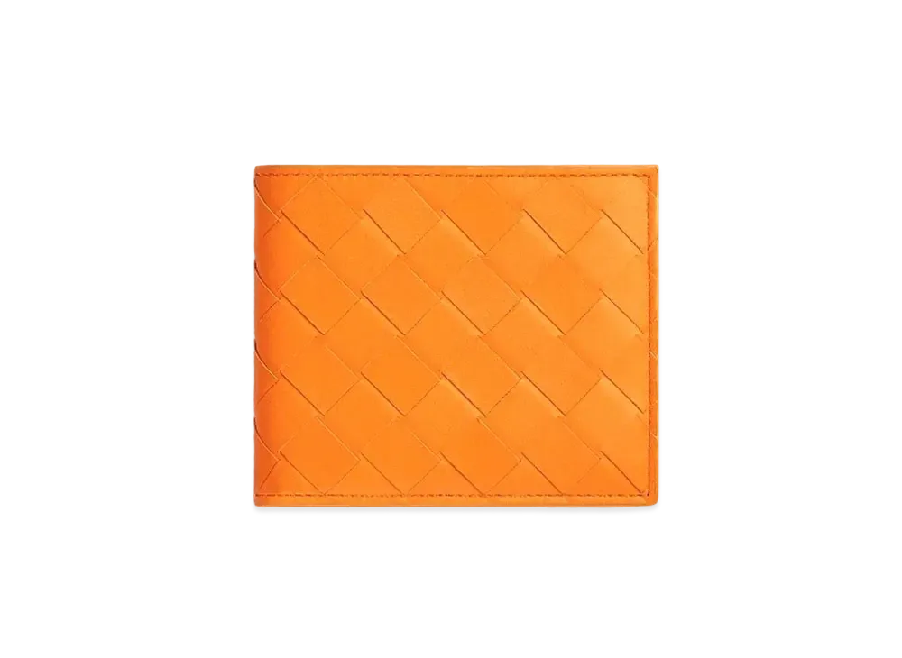 Bottega Veneta Bifold Wallet "Papaya"