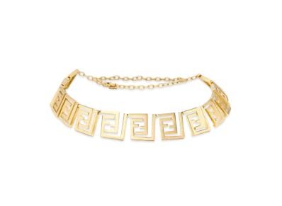 FENDI x Versace Fendace Gold-Colored Necklace "Gold"