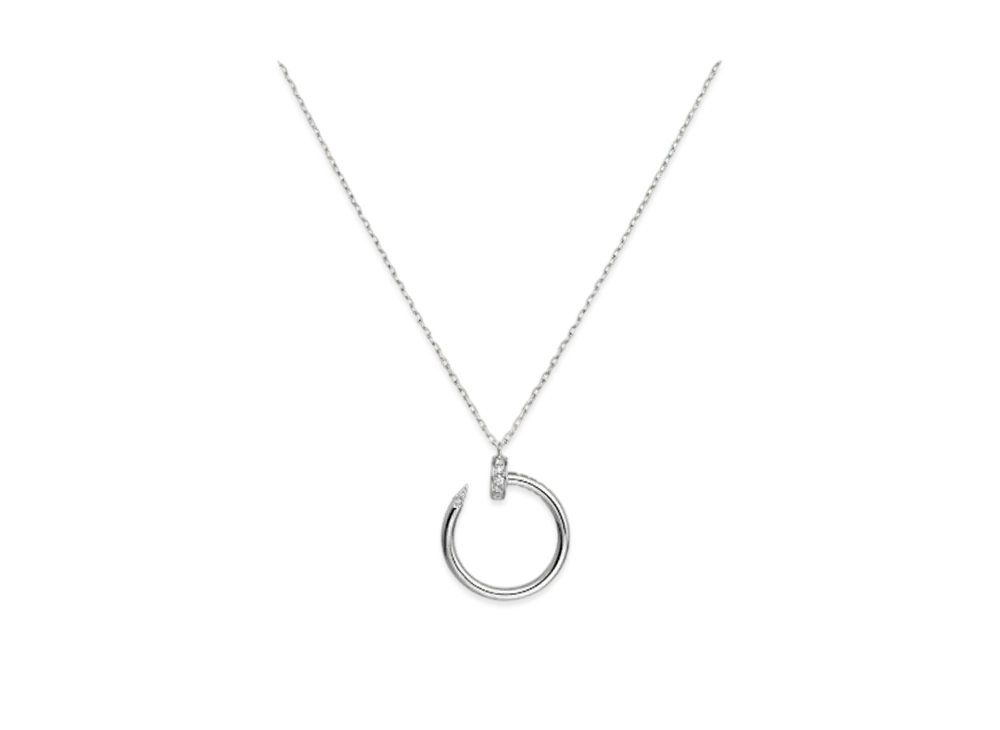 Cartier Juste Un Clou Necklace Diamond "White Gold"