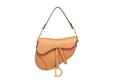 Dior Saddle Bag Amber Grained Calfskin "Amber"