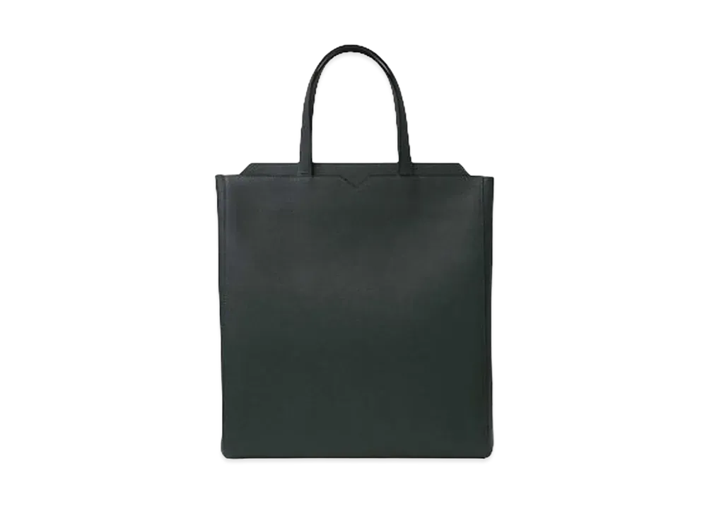 Valextra V North Tote Bag "Dark Green"