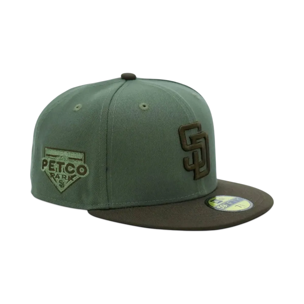 NEW ERA x THE CAP 59Fifty 'New Year SP Collection' San Diego Padres "Olive/Walnut"
