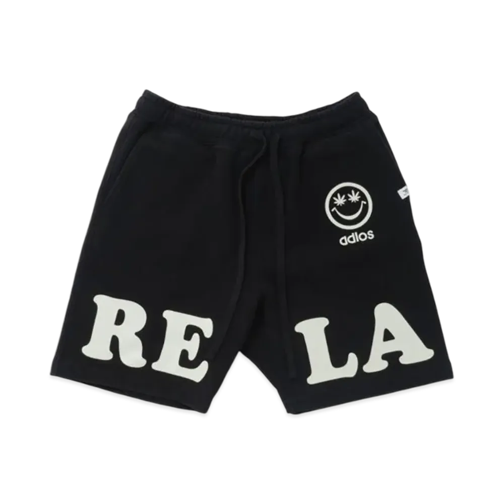 Perfect Ribs x A Love Movement "Relax" Basic Sweat Short Pants "Black"