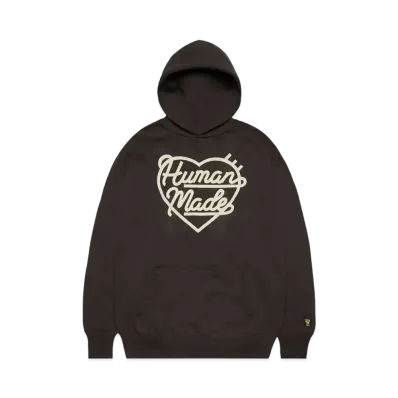 HUMAN MADE Heart Tsuriami Hoodie "Black"