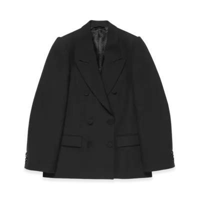 Acne Studios Double Breasted Wool Suit "Black"