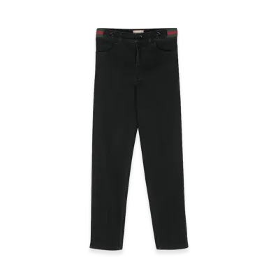 GUCCI Kids J Pants Denim/ /Mix "Black"