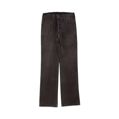 visvim GIFFORD PANTS DMGD "Black"
