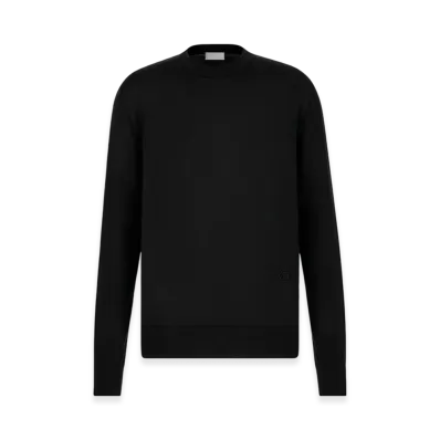Dior Sweater with CD Icon Signature Cashmere Jersey "Black"