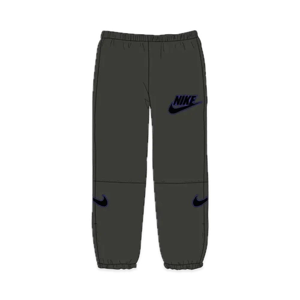 Supreme x Nike Leather Warm Up Pant "Black" CK6220-010