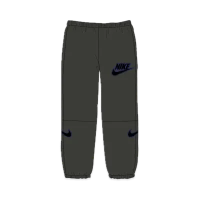Supreme x Nike Leather Warm Up Pant "Black" CK6220-010