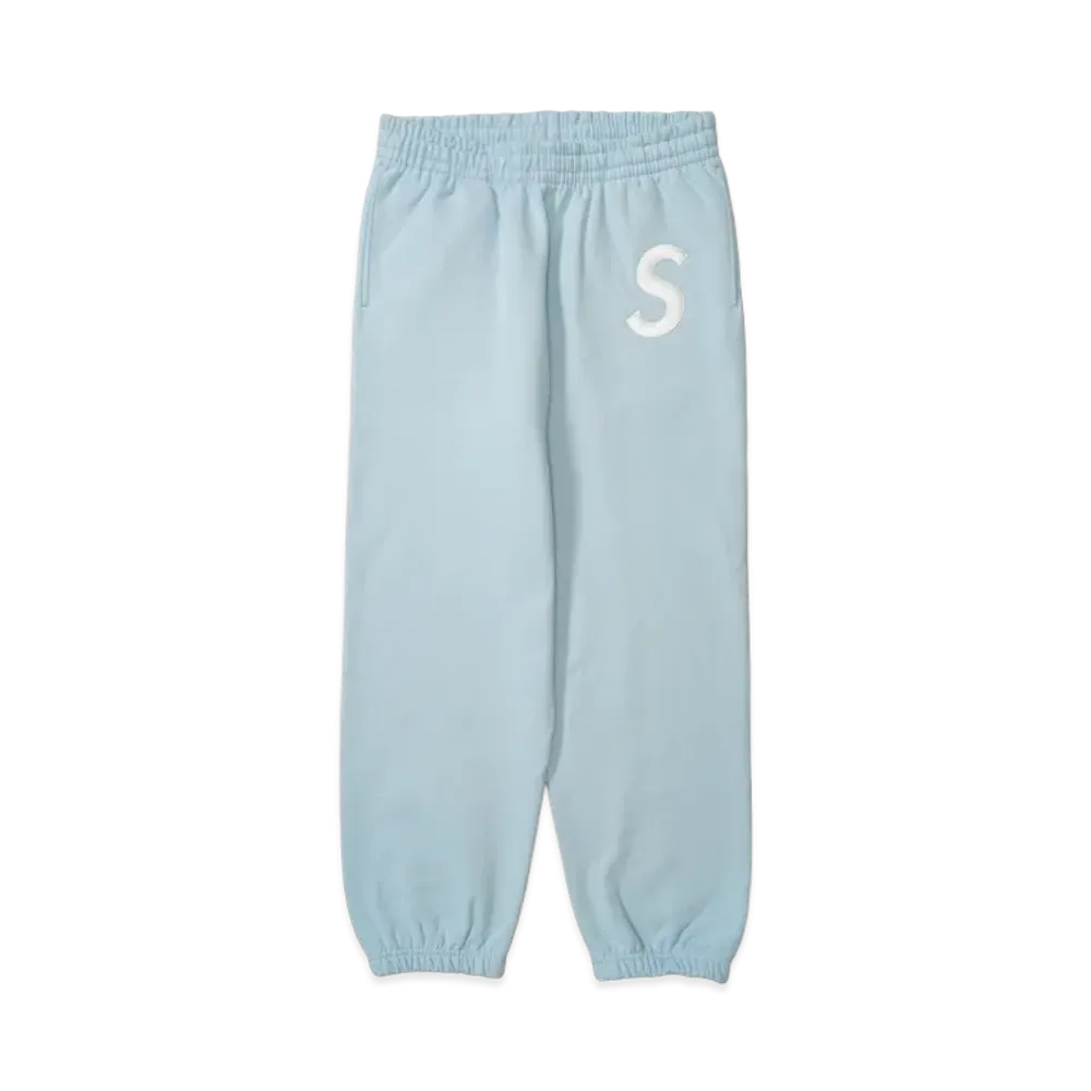 Supreme S Logo Sweatpant (25FW) "Light Blue"