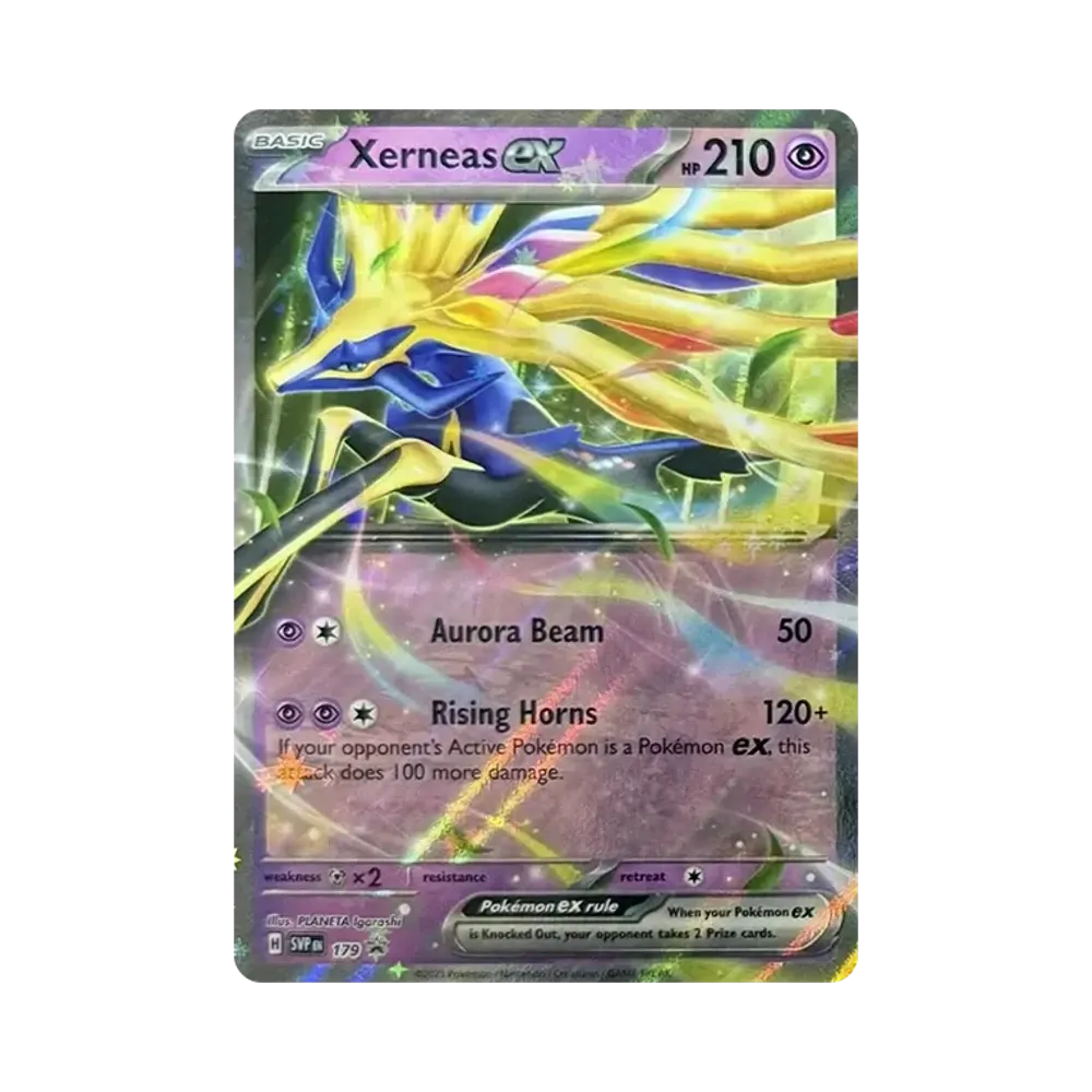 ゼルネアスex P [SVP EN 179]【英語版】(スカーレット&バイオレット「プロモーションカード」)