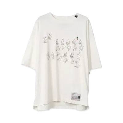 Maison MIHARA YASUHIRO Ducks Printed T-shirt "White"