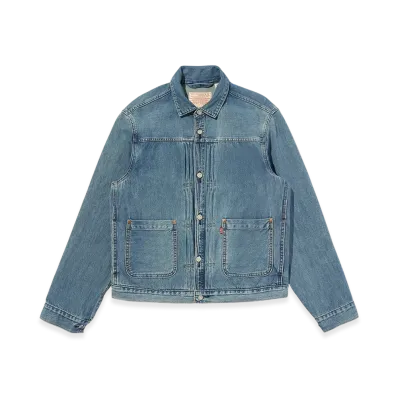 Levi's Vintage Pleated Trucker Jacket "Light Indigo"