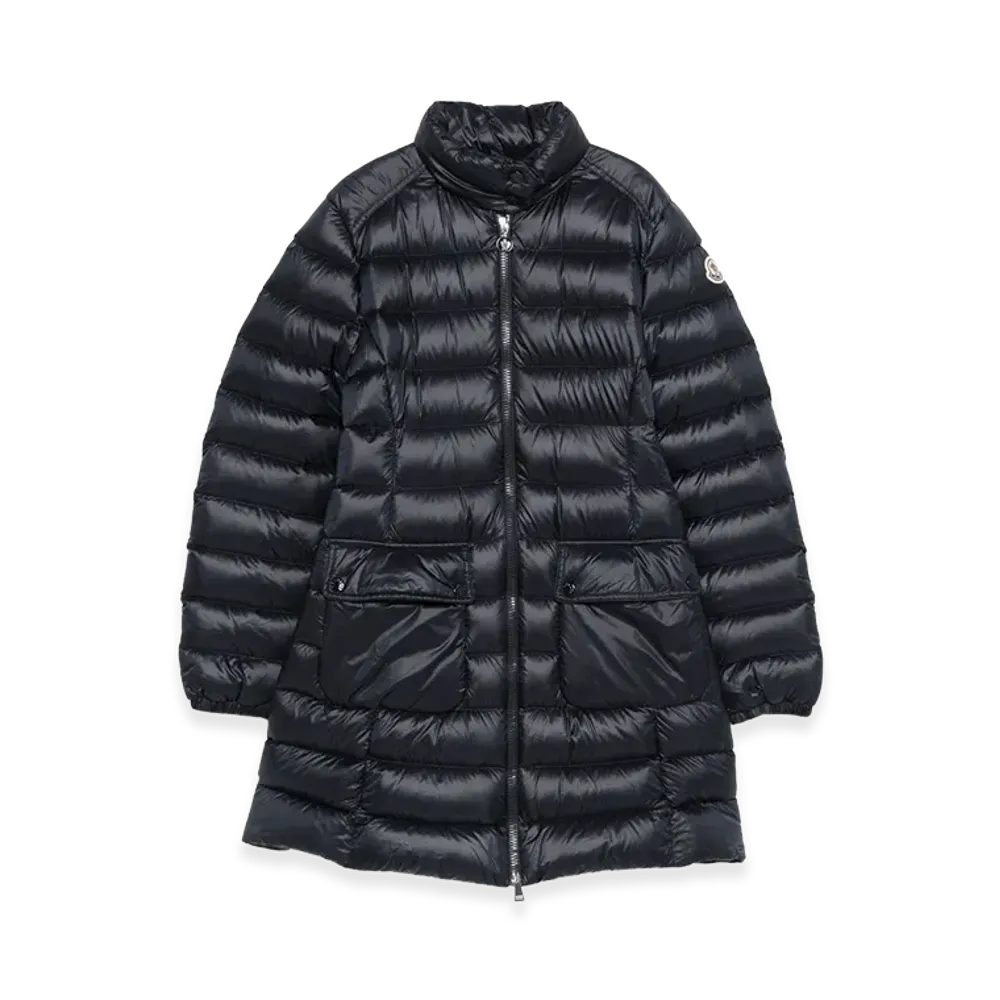 MONCLER Women's Nylon Genet Down Jacket "Navy Blue"