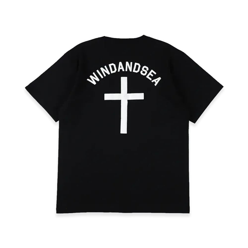 WIND AND SEA Cross Tee "Black"