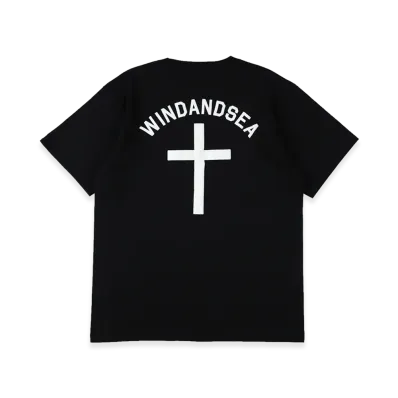 WIND AND SEA Cross Tee "Black"