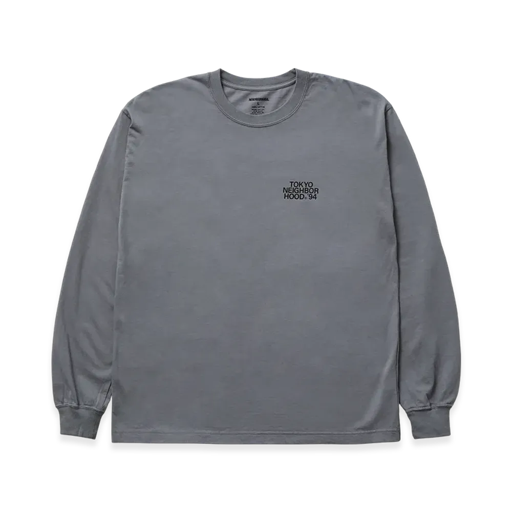 NEIGHBORHOOD NH 252 Spot . Tee LS-5 "Gray"