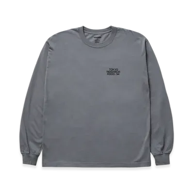 NEIGHBORHOOD NH 252 Spot . Tee LS-5 "Gray"
