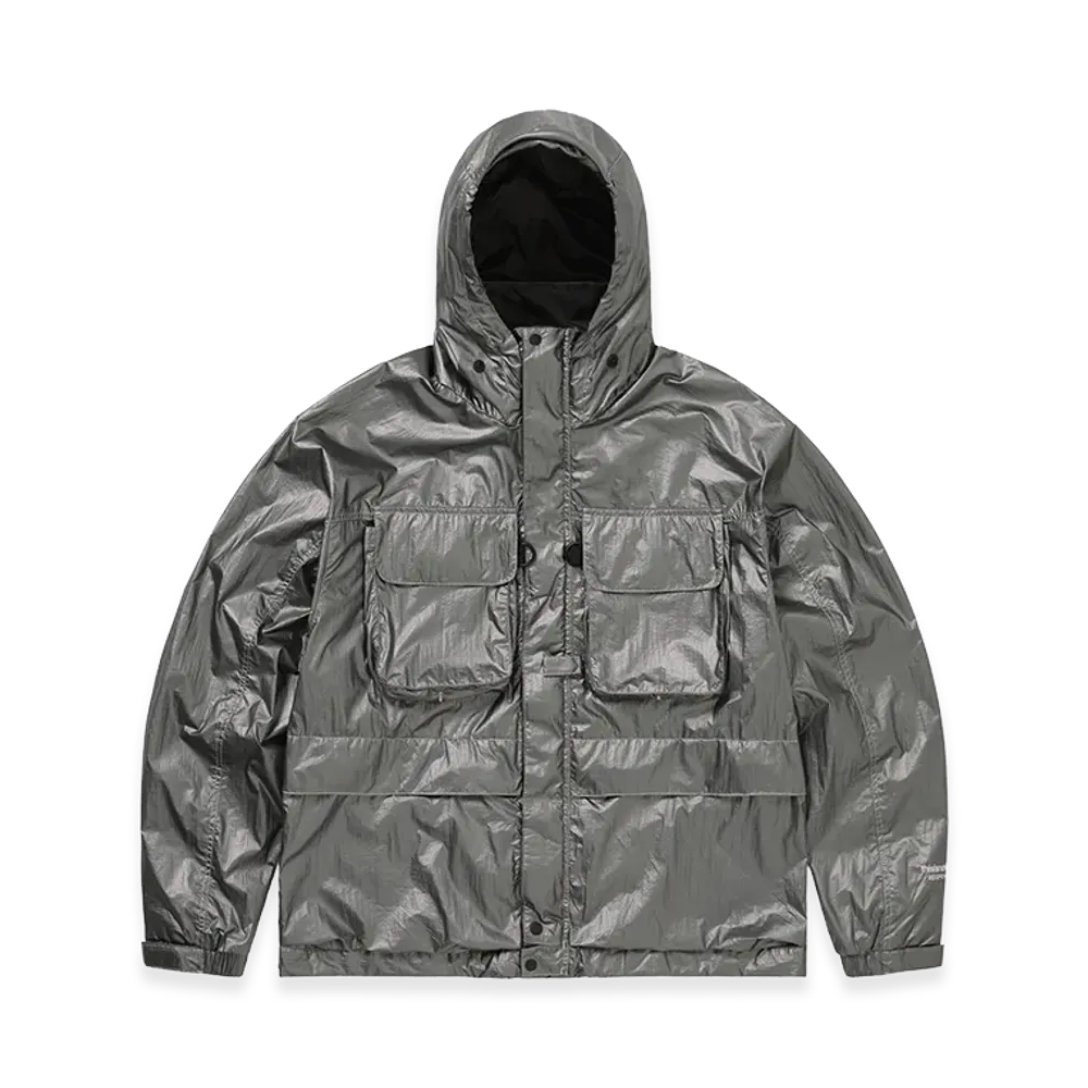 thisisneverthat 2L Fishing Jacket "Dark Silver"