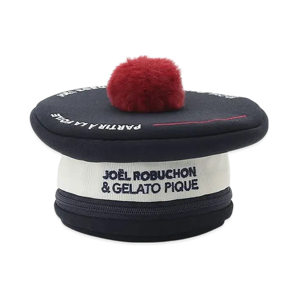 GELATO PIQUE x JOEL ROBUCHON Sailor Hat Pouch "Navy"