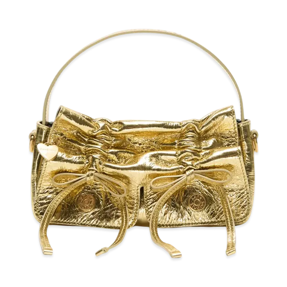Acne Studios Multipocket Micro Metallic Bag "Gold"