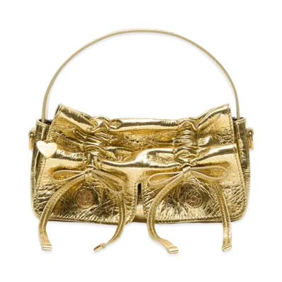 Acne Studios Multipocket Micro Metallic Bag "Gold"