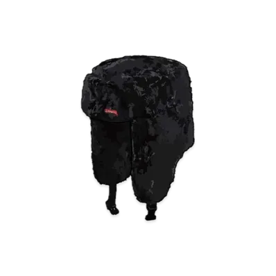 Supreme Ushanka Hat (24FW) "Black"