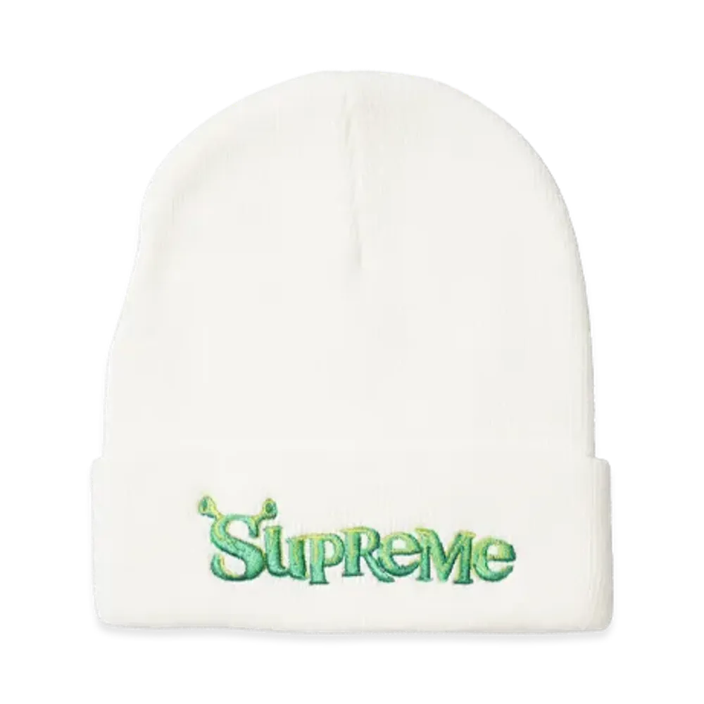 Supreme Shrek Beanie "White"
